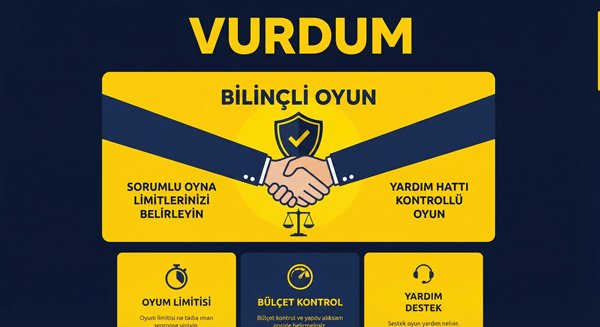 Bilinçli oyun ve süre yönetimi