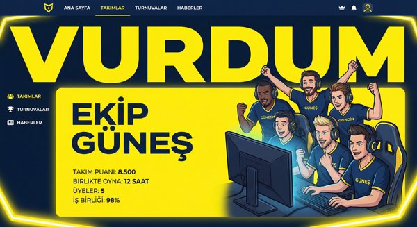 Arkadaşlarla takım oyunu profili